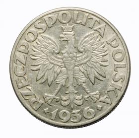 Picture 2 for: 2 zlote 1936 Sailing ship Second Polish Republic Warsaw