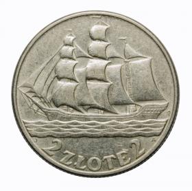 Picture for: 2 zlote 1936 Sailing ship Second Polish Republic Warsaw