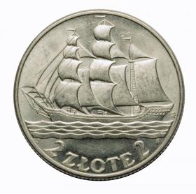 Picture for: 2 zlote 1936 Sailing ship Second Polish Republic Warsaw