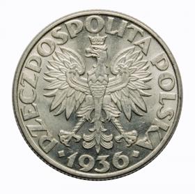 Picture 2 for: 2 zlote 1936 Sailing ship Second Polish Republic Warsaw