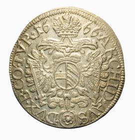 Picture 2 for: 3 kreuzer 1666 Leopold I Austria Vienna
