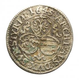 Picture 2 for: 3 kreuzer 1640 Ferdinand III Austria Graz