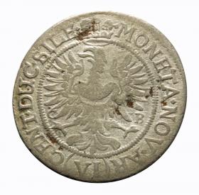 Picture 2 for: 6 krajcarów 1673 Luiza z Anhaltu Brzeg
