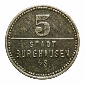 Picture for: 5 pfennig 1918 Burghausen Bavaria