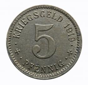 Picture for: 5 pfennig 1919 Menden Westphalia