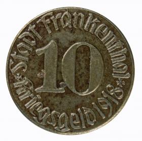 Picture for: 10 pfennig 1918 Frankenthal Rhineland Palatinate