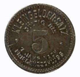 Picture for: 5 pfennig 1918 Meuselwitz Saxony