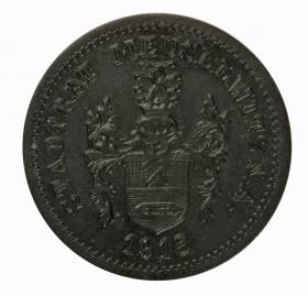 Picture 2 for: 10 pfennig 1918 Meuselwitz Saxony