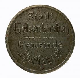 50 pfennig 1919 Gelsenkirchen Rotthausen commune Westphalia