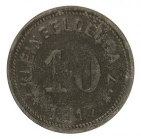 10 pfennig 1917 Eisleben Trade Union