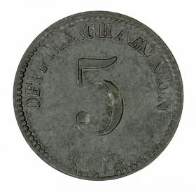 5 pfennig 1917 Offenbach Hesse