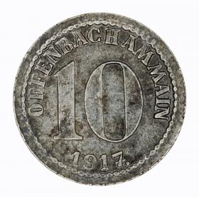 Picture for: 10 pfennig 1917 Offenbach Hesse