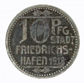Picture for: 10 pfennig 1918 Friedrichschafen Wurttemberg