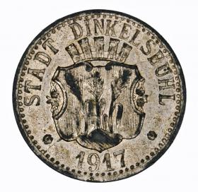 Picture 2 for: 5 pfennig 1917 Dinkelsbuhl Bavaria