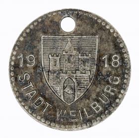 Picture 2 for: 5 pfennig 1918 Weilburg Hesse