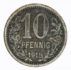 Picture 2 for: 10 pfennig 1918 Iserlohn Westphalia