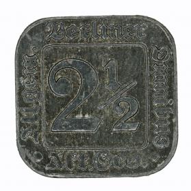 Picture for: 2 1/2 pfennig Allgemeine Berliner Omnibus A.G. Berlin