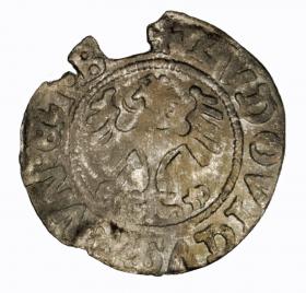 Picture 2 for: Half groschen 1526 Louis II of Hungary Swidnica