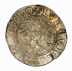 Picture 2 for: Half groschen 1526 Louis II of Hungary Swidnica