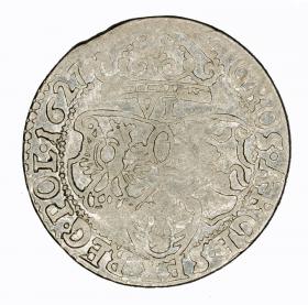 Picture 2 for: 6 groschen 1627 Sigismund III Vasa Krakow