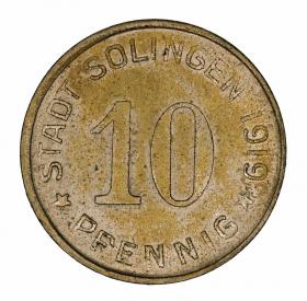 Picture for: 10 pfennig 1919 Solingen Rhineland