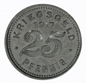 Picture for: 25 pfennig 1917 Velbert Rhineland
