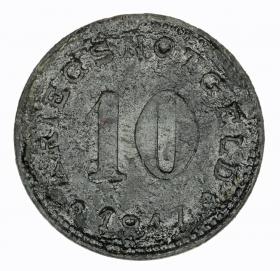 Picture for: 10 pfennig 1917 Burg auf Fehmarn Schleswig  Holstein