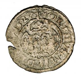 Picture 2 for: Schilling 1627 Sigismund III Vasa Vilnius