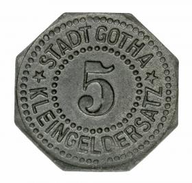 Picture for: 5 pfennig Gotha Saxony