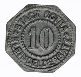 Picture for: 10 pfennig Gotha Saxony