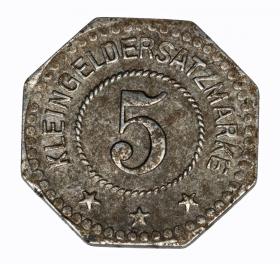 Picture for: 5 pfennig 1917 Torgau Saxony