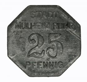 Picture for: 25 pfennig Mulheim a.d. Ruhr Rhineland