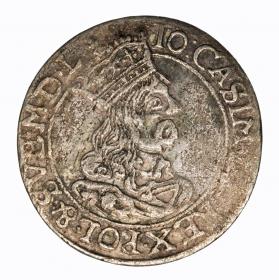 Picture for: 6 groschen 1662 Johann Kasimir Krakow