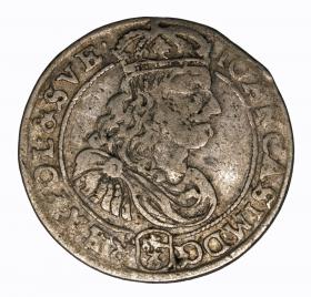 Picture for: 6 groschen 1667 Johann Kasimir Bydgoszcz