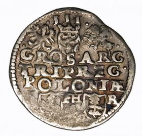 Picture 2 for: 3 groschen 1597 Sigismund III Vasa Poznań