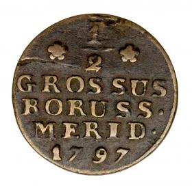 Picture for: Half groschen 1797 Frederick William II South Prussia Wroclaw