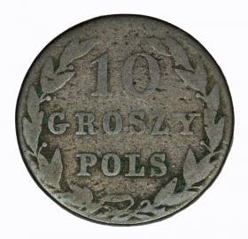 Picture for: 10 groschen 1822 Polish Kingdom Warsaw