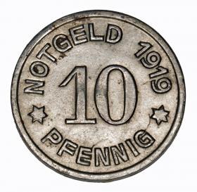 Picture for: 10 pfennig 1919 Gryfow Slaski / Greiffenberg