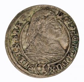 Picture for: 3 kreuzer 1661 George III of Brieg Duchy of Brzeg Legnica Wolow
