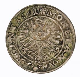 Picture 2 for: 3 kreuzer 1661 George III of Brieg Duchy of Brzeg Legnica Wolow