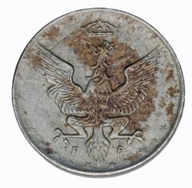 Picture 2 for: 20 pfennig 1917 Polish Kingdom Stuttgart