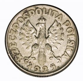 Picture 2 for: 2 zlote 1925 woman with ears of grain Second Polish Republic London