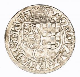 Picture for: 3 kreuzer 1617 John Christian George Rudolf Duchy of Brzeg Legnica Wolow Brzeg