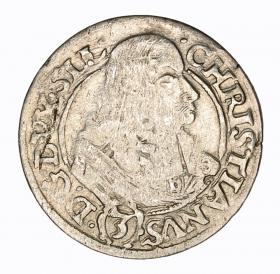 Picture for: 3 kreuzer 1668 Chistian Duchy of Brzeg Legnica Wolow