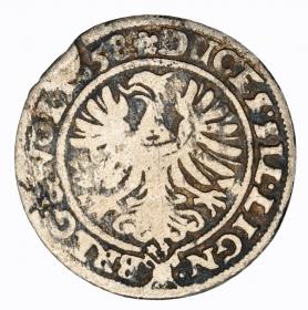 Picture 2 for: 3 kreuzer 1658 George III Louis IV Christian Duchy of Brzeg Legnica Wolow