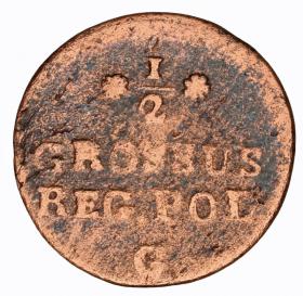 Picture for: Half groschen 1768 Stanislaw August Poniatowski Krakow