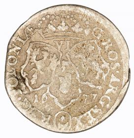Picture 2 for: 6 groschen 1677 John III Sobieski Bydgoszcz