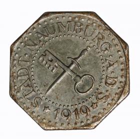 Picture 2 for: 10 pfennig 1919 Naumburg Saxony