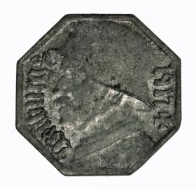 25 pfennig 1917 Weilburg Hesse