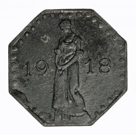 Picture 2 for: 50 pfennig 1918 Heilbronn Wurttemberg